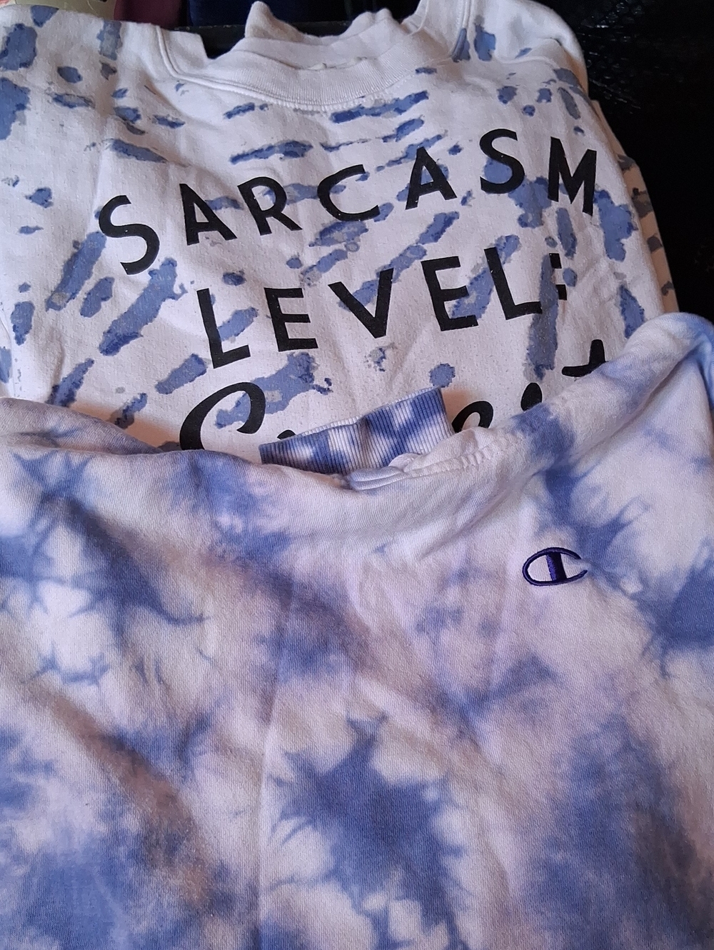 Champion Hoodie Tie Dye & Wound Up Hoodie!
